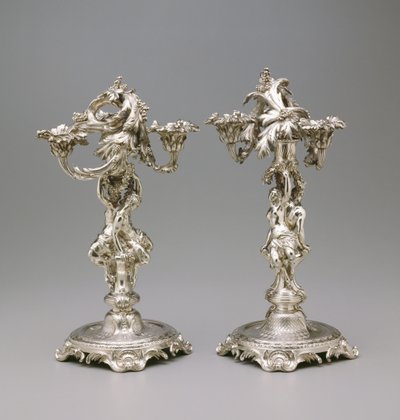 Pair of Candelabrum by Francois Thomas Germain
